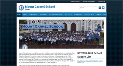 Desktop Screenshot of mountcarmelsaipan.com